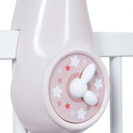 Canpol Babies, Karuzela elektryczna z projektorem i pozytywką, różowa