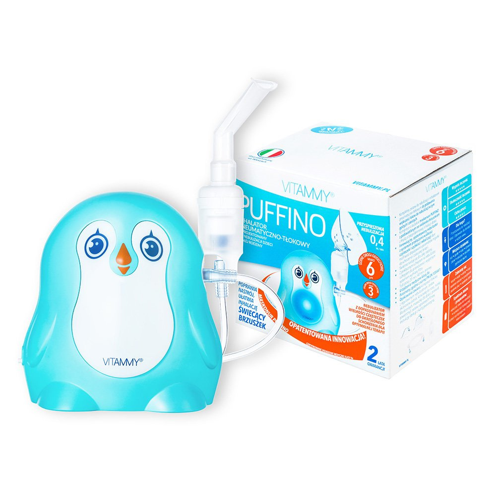 Vitammy, inhalator pneumatyczno-tłokowy dla dzieci Puffino