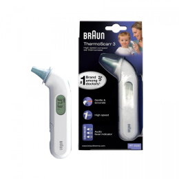 Braun, termometr elektroniczny do ucha ThermoScan 3