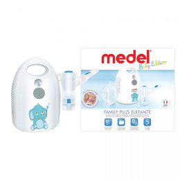 Medel, Inhalator Family Plus Elefante z maską dla najmniejszego dziecka