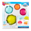 Canpol Babies, Zestaw kreatywnych zabawek do kąpieli z deszczownicą