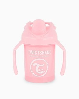 Twistshake Mini Cup, kubek niekapek 230ml różowy 4m+
