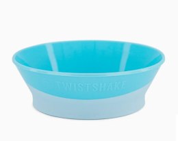 Twistshake, miska z pokrywką niebieska 6m+