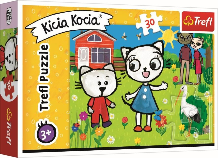 Lick Movable Unpleasantly Trefl, puzzle 30el 3+ Przygody Kici Koci - Trefl - sklep dziecięcy  Bielsko-Biała