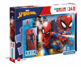 Clementoni, Puzzle Maxi Super Kolor Spider Man 3+