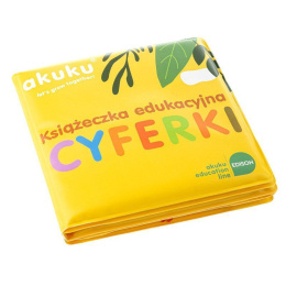Akuku, książeczka edukacyjna do wody, cyferki
