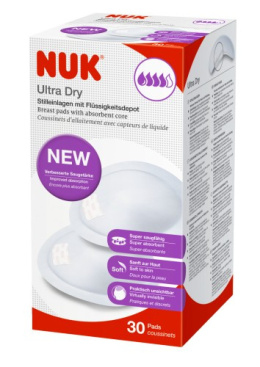 NUK, wkładki laktacyjne Ultra Dry 30szt