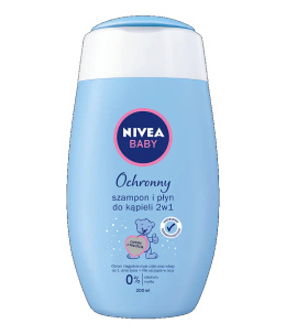 Nivea Baby, Ochronny szampon i płyn do kąpieli 2w1 500ml