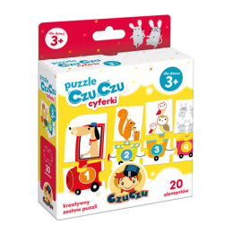 CzuCzu, puzzle cyferki 3+