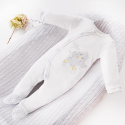 Eevi, Newborn pajac niemowlęcy biały 62