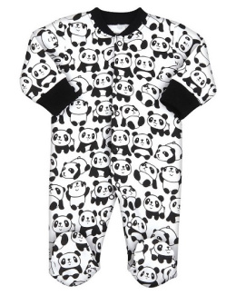 Nini, pajac niemowlęcy Panda 56