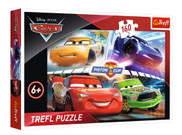 Trefl, Puzzle 160el 6+ Zwycięski wyścig Disney Cars
