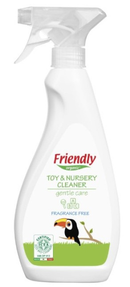 Friendly Organic, Płyn do mycia zabawek, bezzapachowy, 500ml