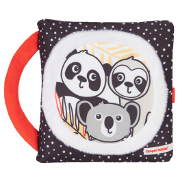 Canpol babies, sensoryczna książeczka manipulacyjna BabiesBoo panda