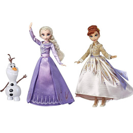 Zestaw zabawek Frozen II Anna, Elza i Olaf