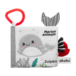 Akuku, książeczka edukacyjna, morskie zwierzęta