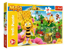 Trefl, Puzzle Maxi 24el 3+ W świecie Pszczółki Mai