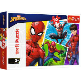 Trefl, puzzle 30 el 3+ SpiderMan i Miguel