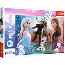 Trefl, puzzle 300el 8+ Frozen Magiczny czas