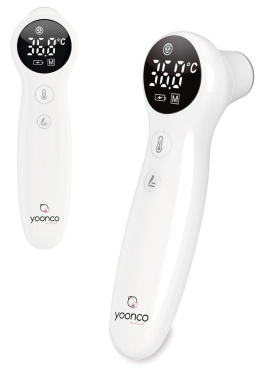 Yoonco, termometr elektroniczny do ucha i czoła, YT7438