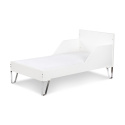 Klupś Blanka, łóżeczko drewniane białe 140x70cm