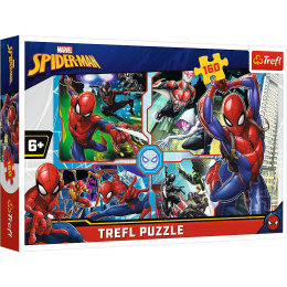 Trefl, Puzzle 160el 6+ Spiderman na ratunek