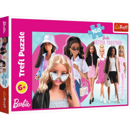Trefl, Puzzle 160el 6+ Barbie i jej świat