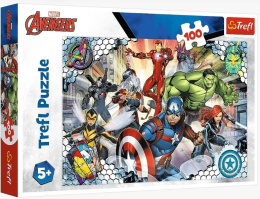 Trefl, puzzle 100el 5+ Sławni Avengers