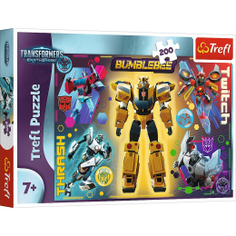Trefl, puzzle 200el 7+ Transformers