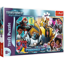 Trefl, puzzle 300el 8+ W świecie Transformers