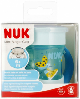 NUK, kubek Mini Magic Cup 360 stopni 160ml, niebieski