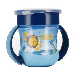 NUK, kubek Mini Magic Cup Night 360 stopni 160ml, niebieski