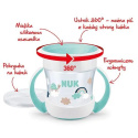 NUK, kubek Mini Magic Cup 360 stopni 160ml, turkusowy