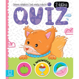 Książeczka Quiz 2-latka z wiewiórką