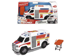 Dickie Action Series - Ambulans z światłem i dźwiękiem