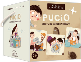Pucio, zabawa edukacyjna Historyjki obrazkowe 2+