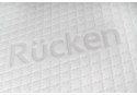 Rucken Uno, materac do kołyski, pianka antybakteryjna HR, 90x40cm