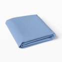 Eevi, prześcieradło do łóżeczka bawełniane 120x60cm, ciemny niebieski