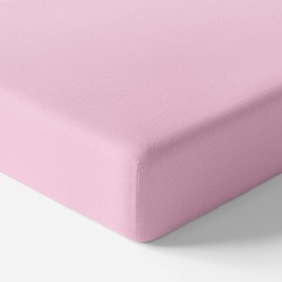 Eevi, prześcieradło do łóżeczka bawełniane 120x60cm, różowy