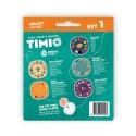TIMIO set 1, zestaw dysków