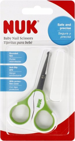 NUK, nożyczki dla niemowląt, zielone