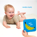 CzuCzu, duże karty kontrastowe dla dzieci 6 i 9 miesięcy +
