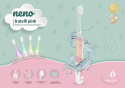 Neno, szczoteczka elektryczna do zębów dla dzieci, Fratelli 6+, różowa