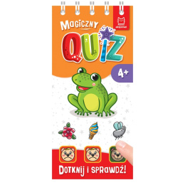 Magiczny quiz z żabką, dotknij i sprawdź 4+, Aksjomat