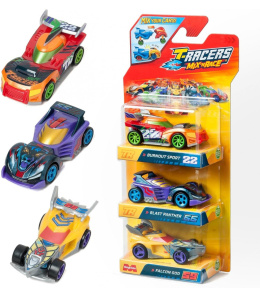 Samochodziki T-Racers Mix'n Race 3-pak