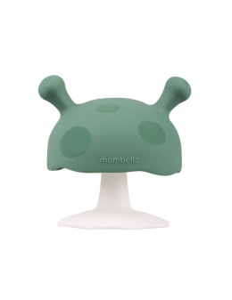 Mombella, gryzak grzybek mushroom, light green 3m+